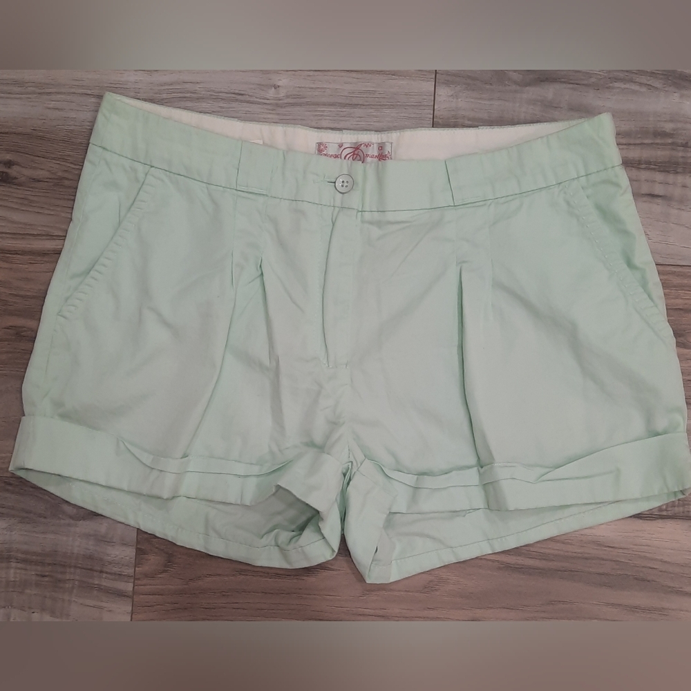 Mint Green Women's Summer Shorts
